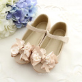 2017 spring and fall peals butterfly children girls shoes whit bow tie